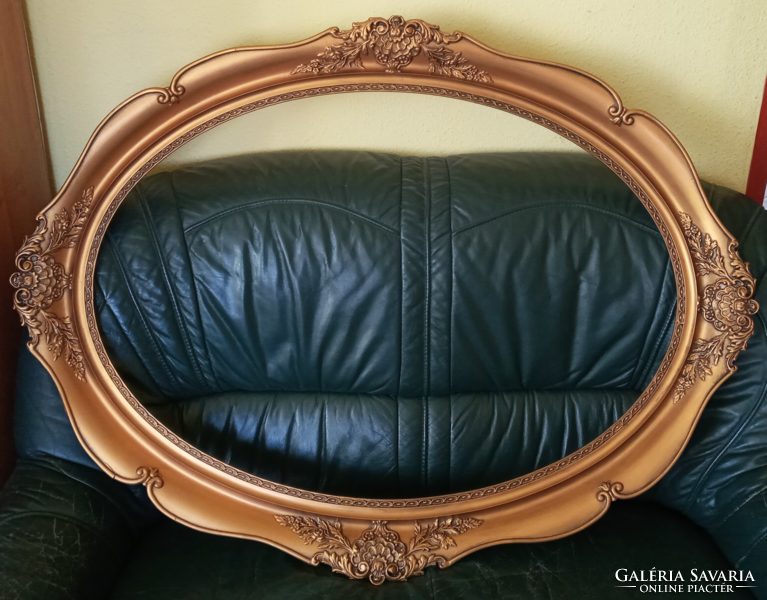 Oval large size blondel frame mirror frame