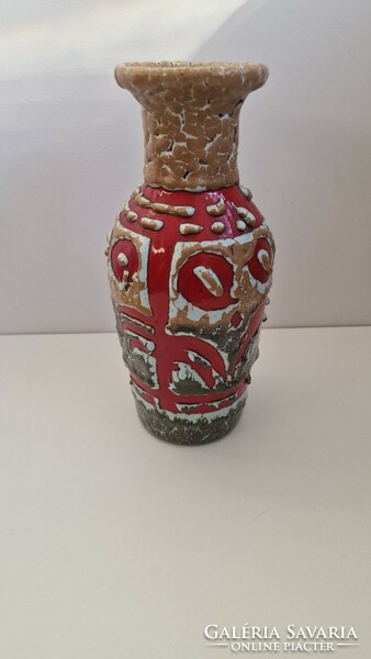 Kerámia retro váza (Erdélyi István)