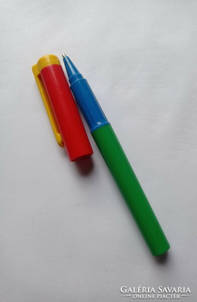 Ballpoint pen with retro cap.