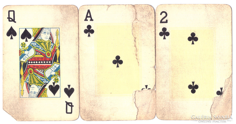 51. Nemzetközi képes francia kártya Játékkártyagyár 1950 körül