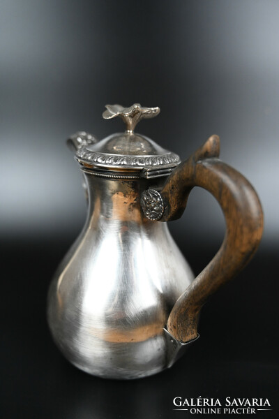 Beautiful, antique silver jug, spout