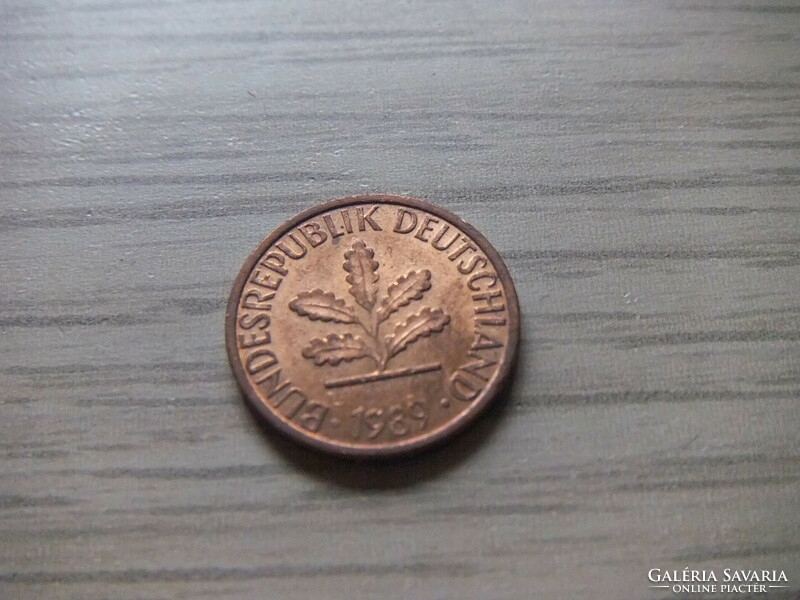 1   Pfennig   1989   (  D  )  Németország