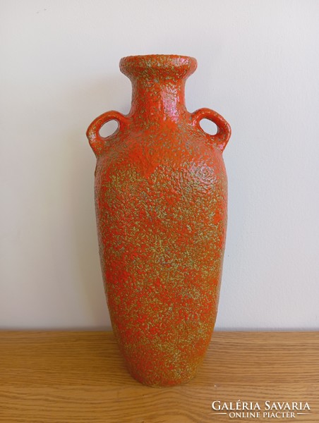 Retro Hungarian ceramics. Floor vase from Pesthidegkút.