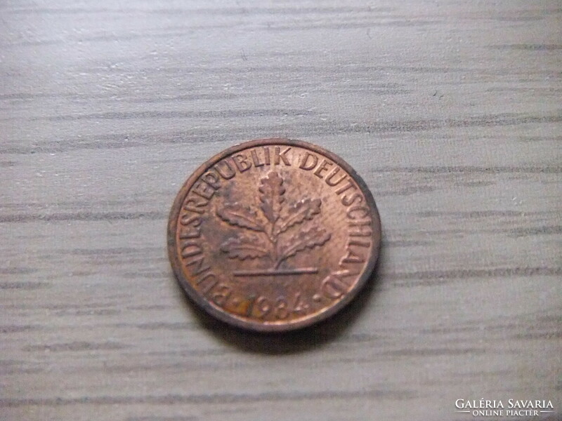 1   Pfennig   1984   (  F  )  Németország