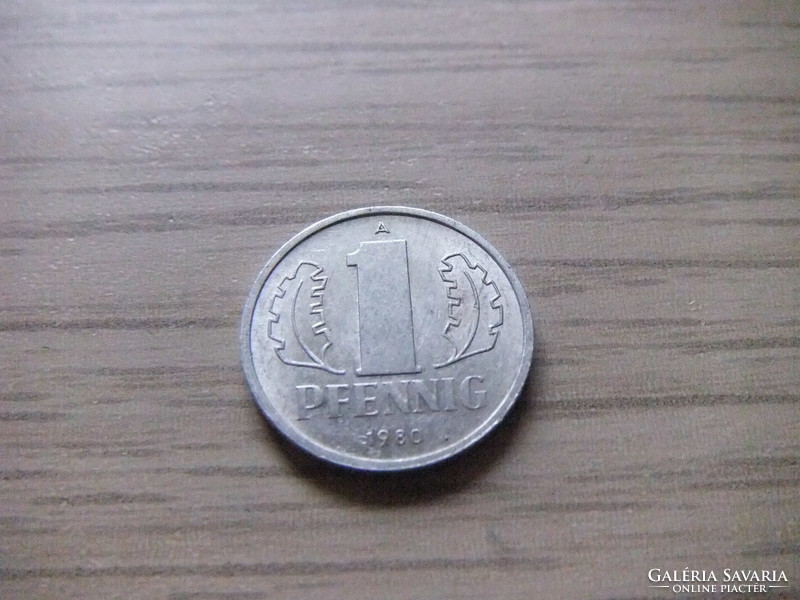 1   Pfennig   1980   (  A  )  Németország