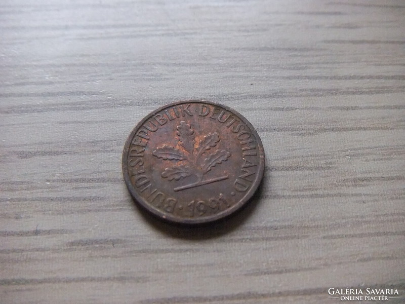 1   Pfennig   1991   (  D  )  Németország