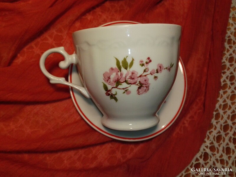 Porcelain tea cup saucer with plate...4 Pcs.