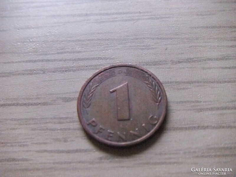 1   Pfennig   1981   (  D  )  Németország