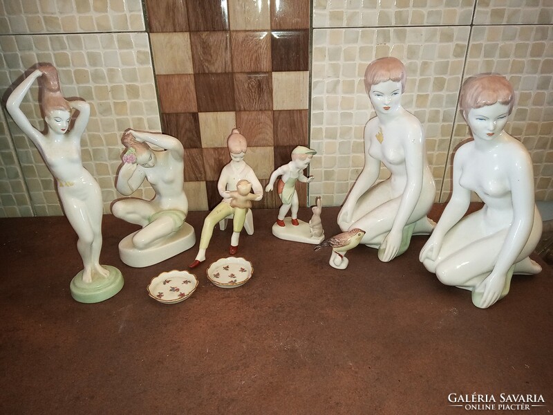 Aquincum Budapest ceramic porcelain package 9 pieces in one in perfect condition