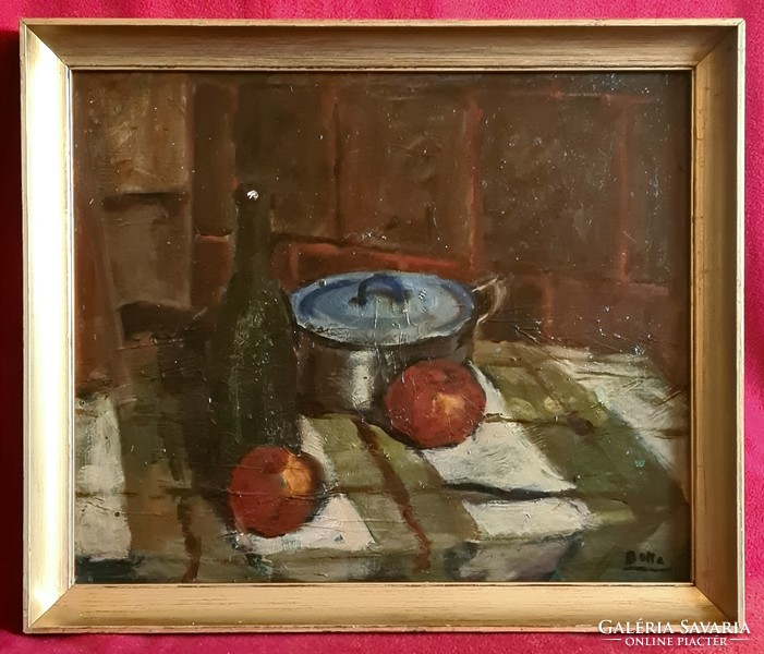 László Balla (1906 - 1974): table still life