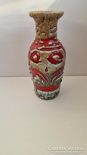 Kerámia retro váza (Erdélyi István)