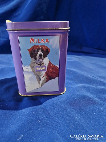 Milka chocolate metal box
