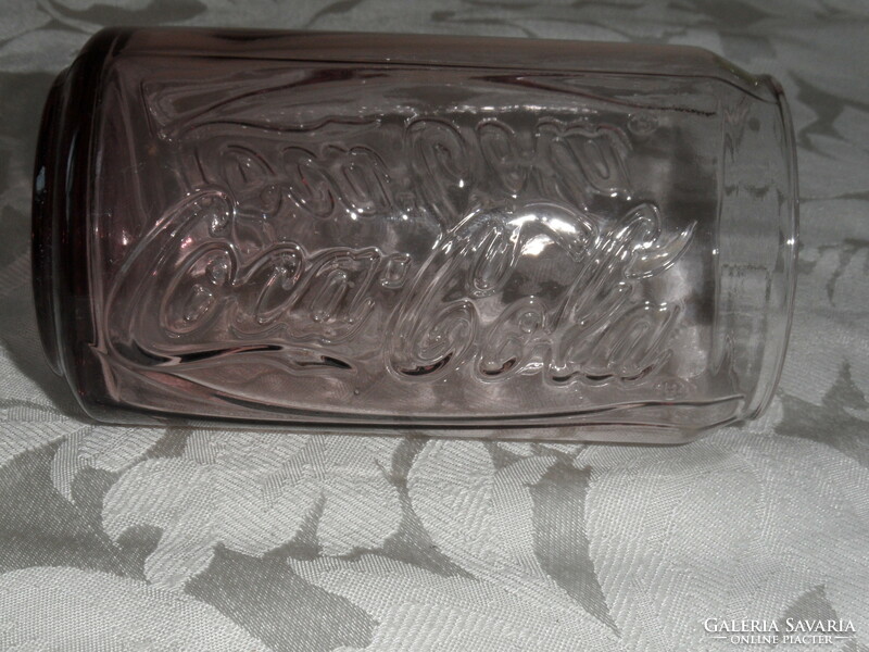 Coca cola glass (3 dl., coral color)