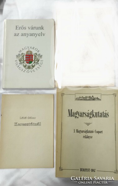 55 db Magyarsággal kapcsolatos könyvek I. Közte ritka kiadványok is.