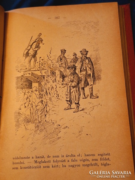 SZÉP TELJES  VAS GEREBEN  ELSŐ KÉPES DISZKIADÁS I-XIII  -1886-1903  A KÖNYVESPOLC DISZE!!!