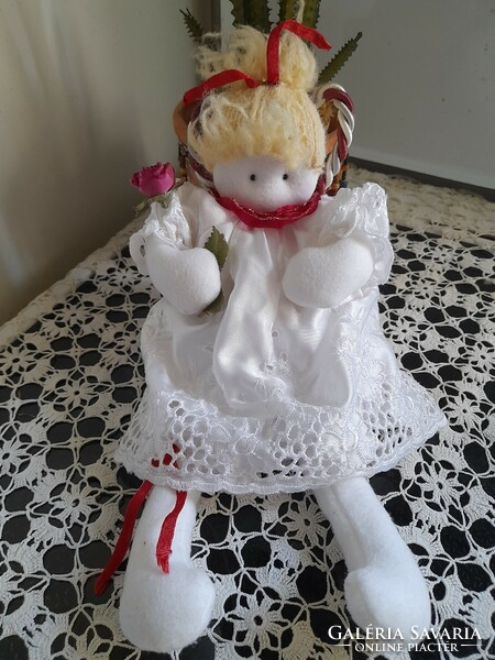 Retro textile doll