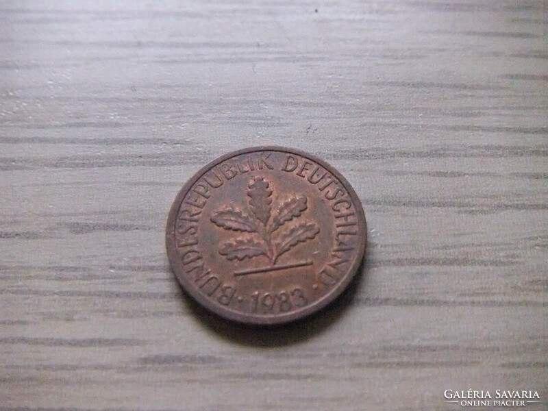 1   Pfennig   1983   (  J  )  Németország