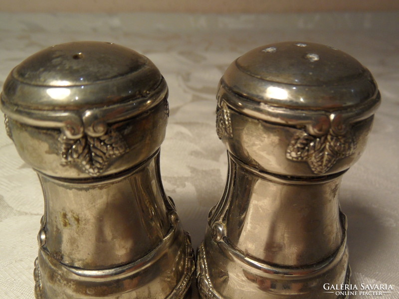 Older metal spice holder, salt holder (2 pcs.)