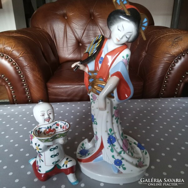 Herend geisha and mandarin!
