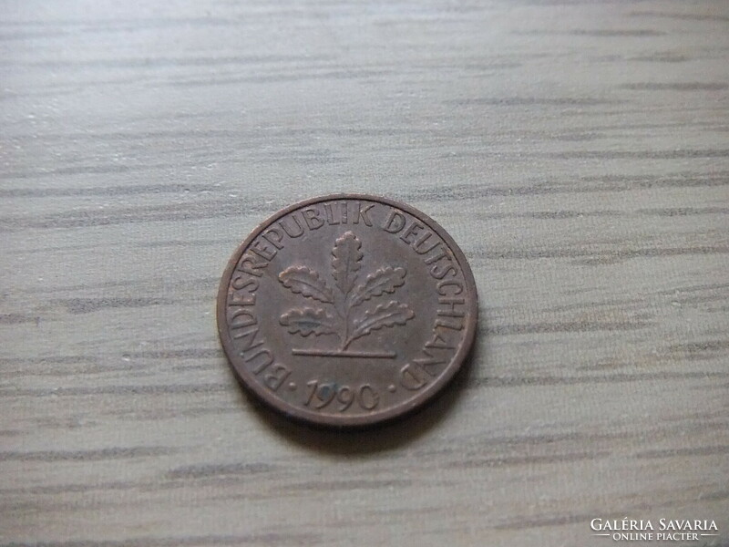 1   Pfennig   1990   (  D  )  Németország
