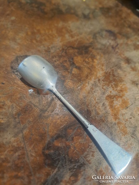 English style silver spice spoon