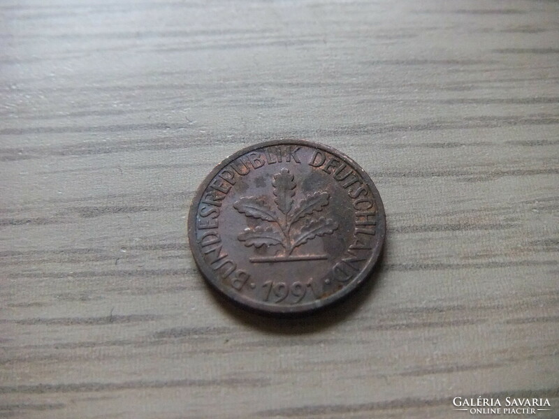 1   Pfennig   1991   (  G  )  Németország