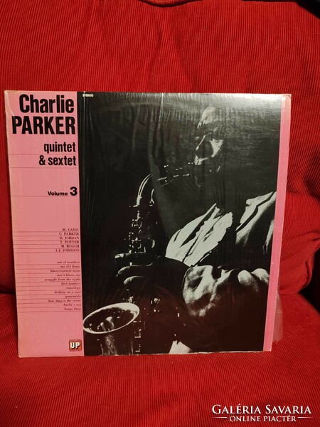 Charlie Parker Jazz LP Balelit Lemez Vinyl