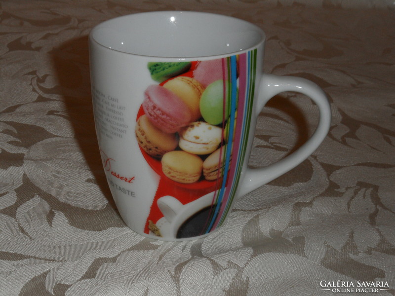 Macaron porcelain cup, mug