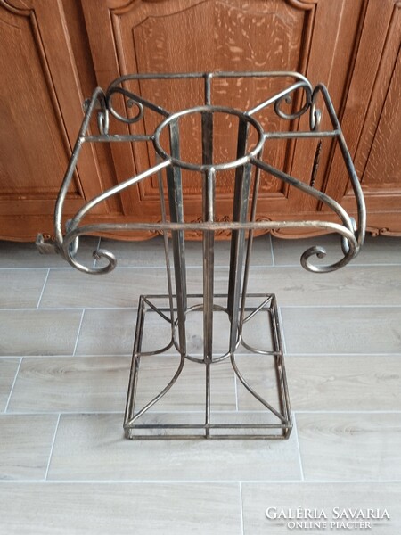 Custom made wrought iron table