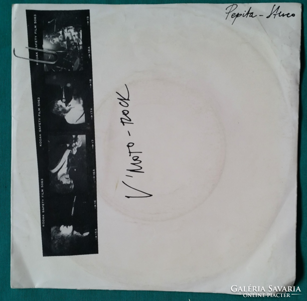 V' Moto-Rock – Gyertyák - 45 RPM, Single, bakelit kislemez, 1981