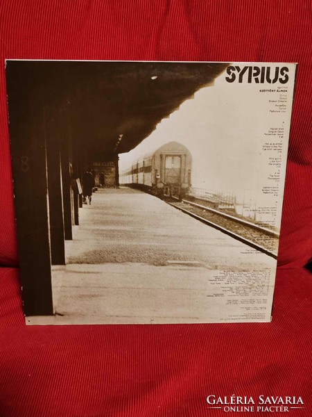 Syrius LP Bakelit  Lemez vinyl