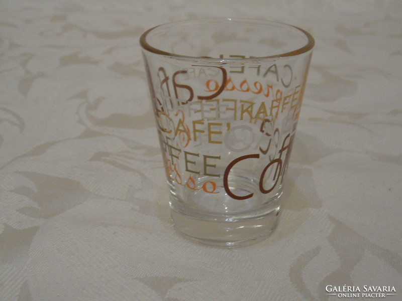 Espresso hőálló üveg kávés pohár ( 6 db. )