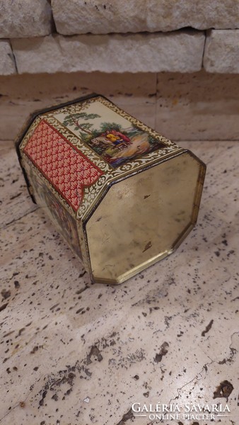 Old tin box