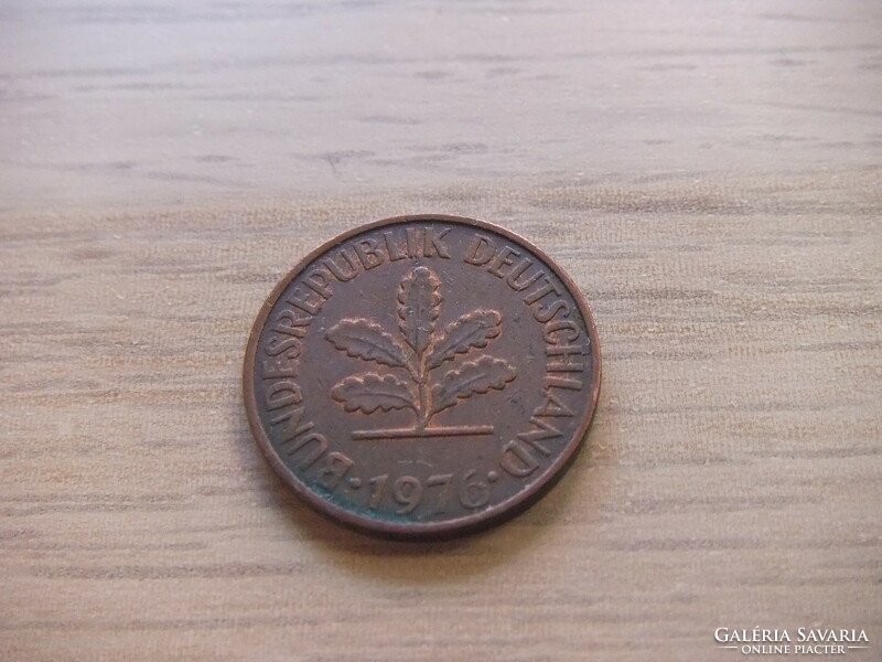 2   Pfennig   1976   (  G  )  Németország