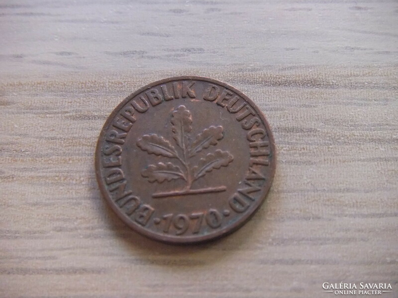 2   Pfennig   1970   (  D  )  Németország