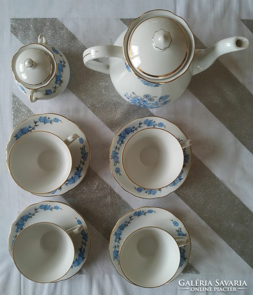 Czechoslovak porcelain tea set (Bohemia 
