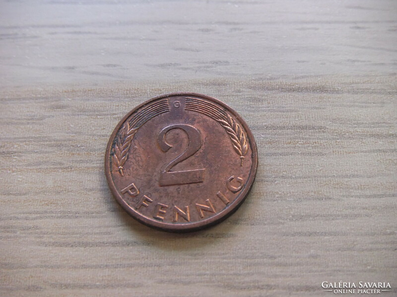 2   Pfennig   1980   (  G  )  Németország