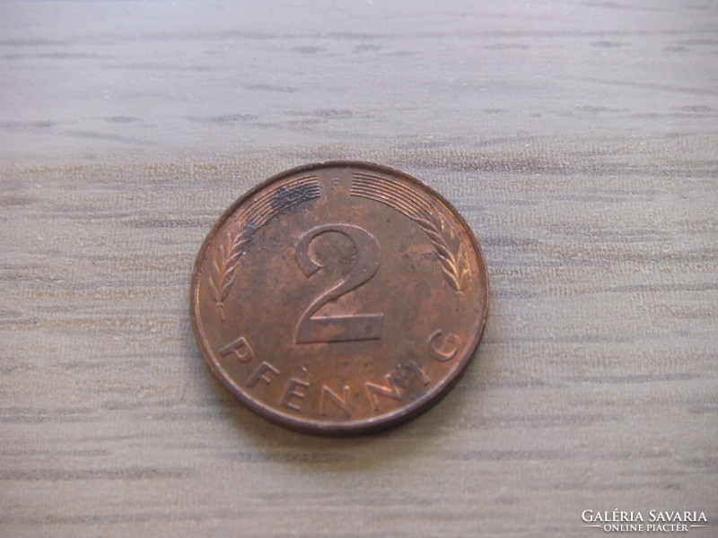 2   Pfennig   1995   (  F  )  Németország
