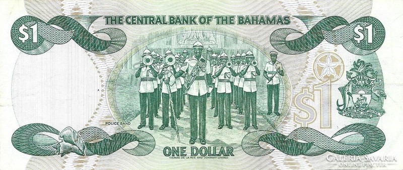 1 Dollar Bahamas 2002 j.W.Francis signature beautiful