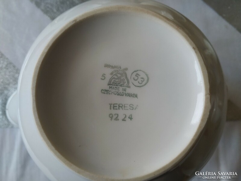 Bohemia porcelain tea set (