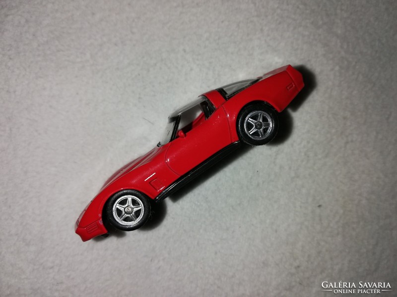 Corvette car model in the welly edition