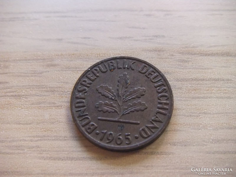 2   Pfennig   1965   (  D  )  Németország