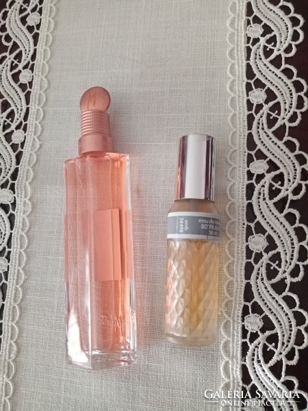 Claude montana - eau cuivrée showcase perfume bottle with copper colored water and eau d'arbel cologne
