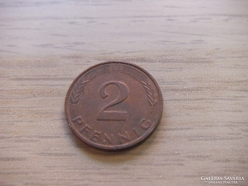 2   Pfennig   1984   (  G  )  Németország