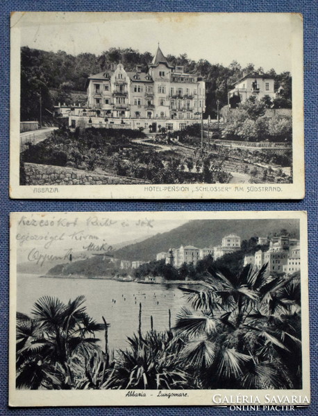2 Abbey photo postcards