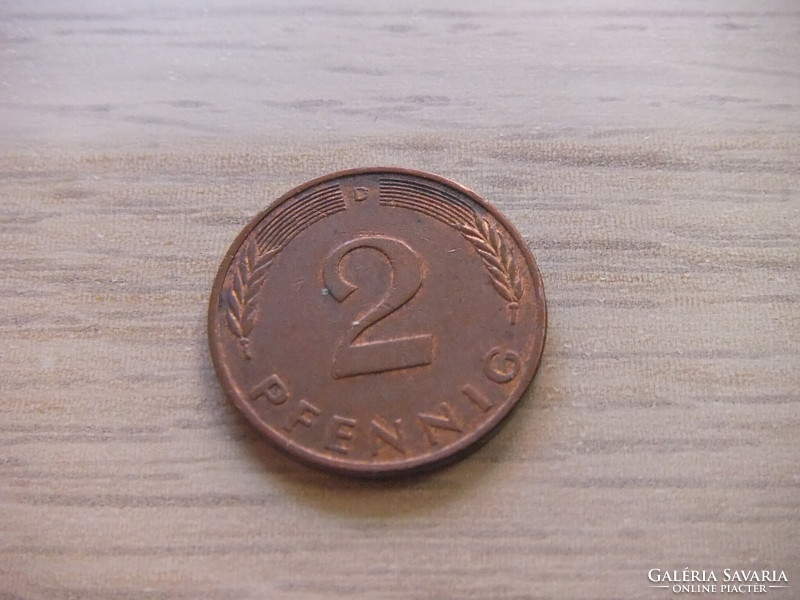 2   Pfennig   1981   (  D  )  Németország