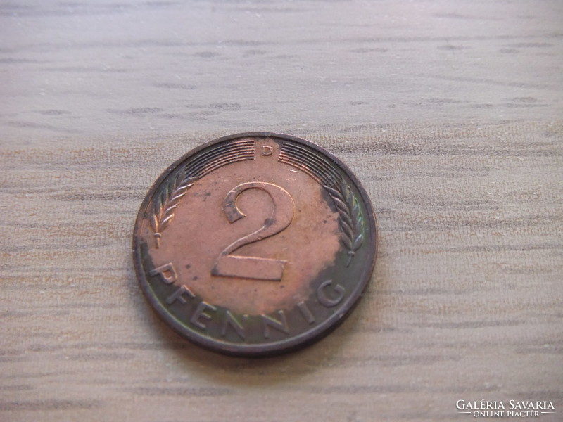 2 Pfennig 1978 ( d ) Germany