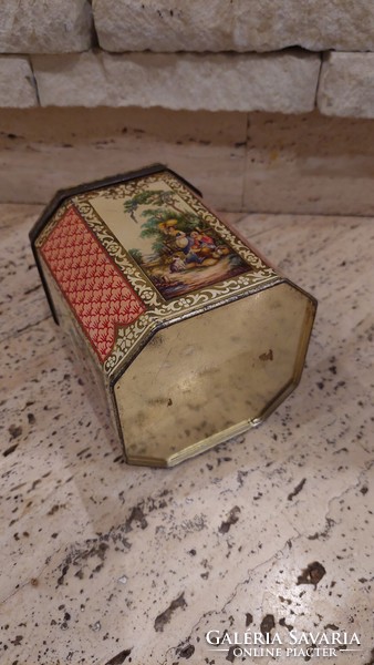 Old tin box