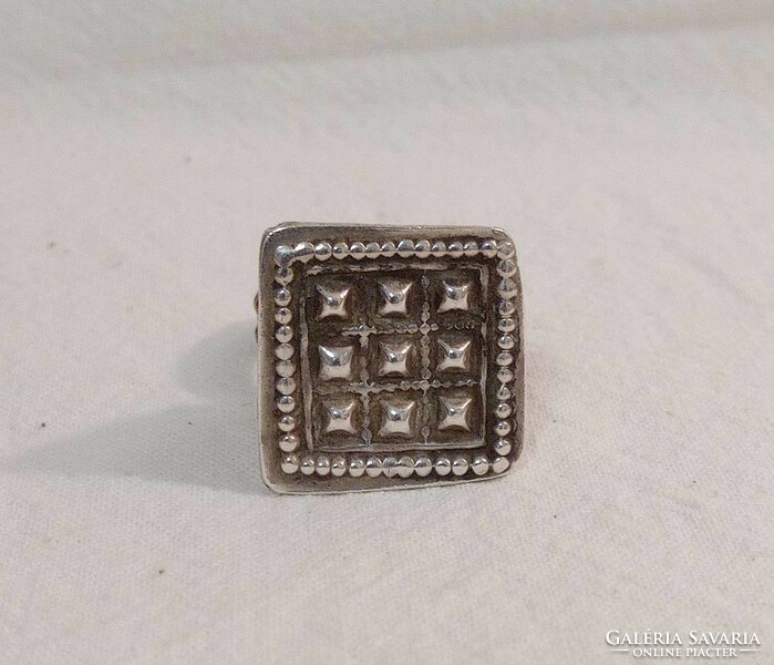 Rarity! Antique Indian Tribal Silver Toe Ring