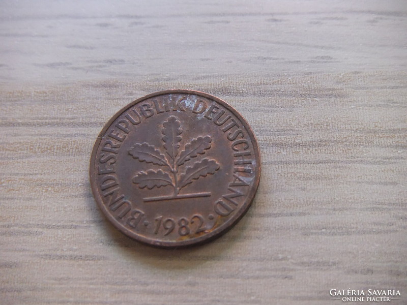 2 Pfennig 1982 ( d ) Germany